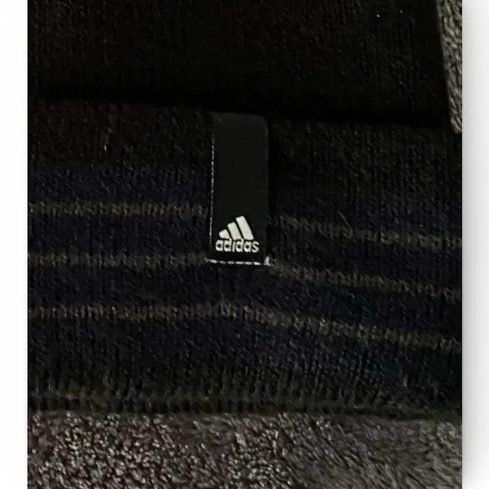 Adidas Climawarm Men's Knit Beanie OS Black Faux Fur Lined Winter Hat